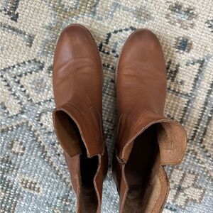 Frye Women's Brown Leather Ankle Boots